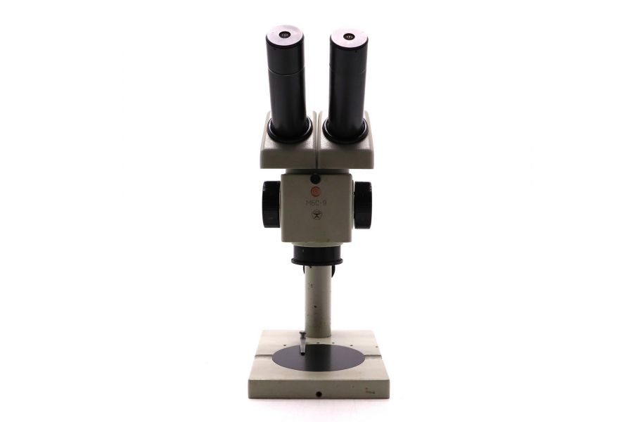 Микроскоп МБС-9 с окулярами 6х (СССР, 1984г.)