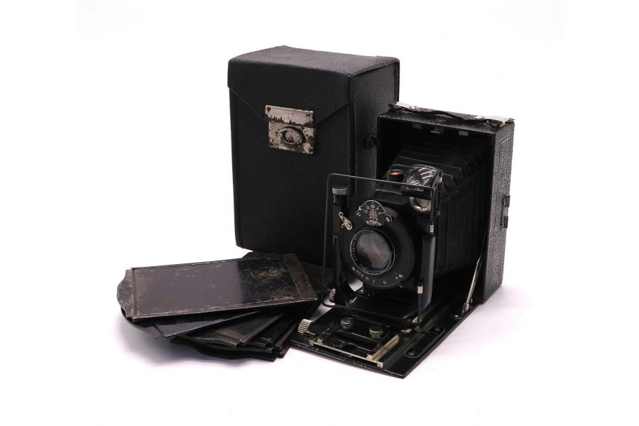 Складной фотоаппарат Фотокор 1 (СССР, 1941)