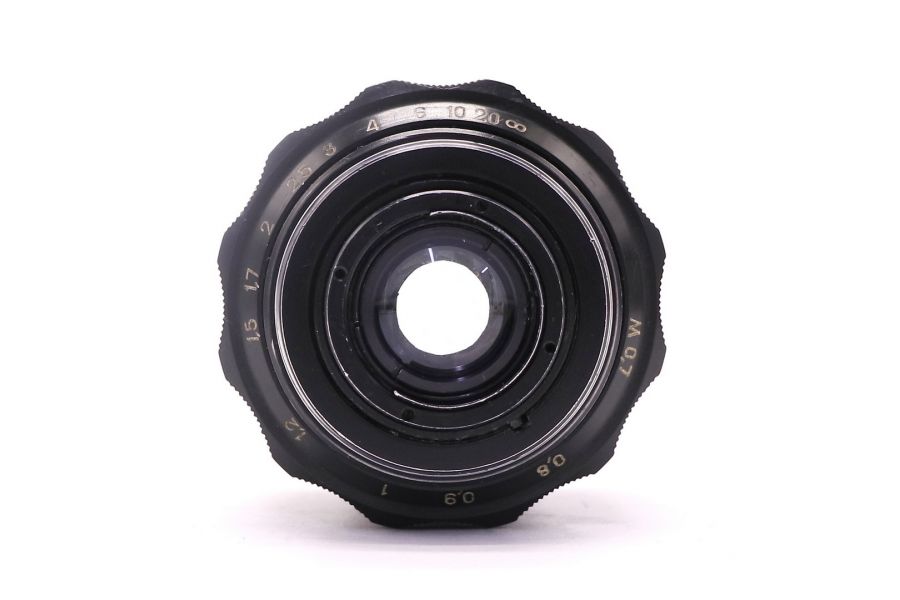 Широкоугольный светосильный объектив Мир-1В 2.8/37