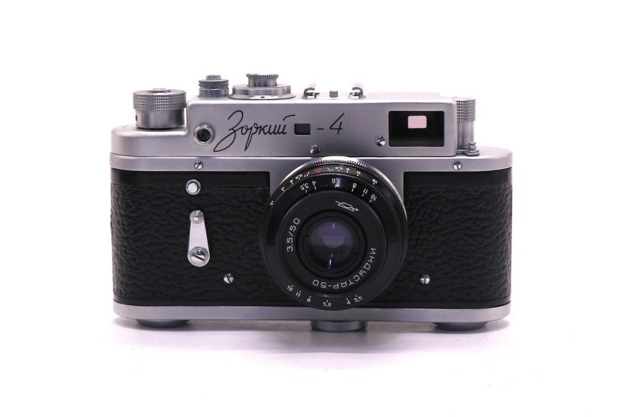 Советский фотоаппарат Зоркий 4 kit в упаковке