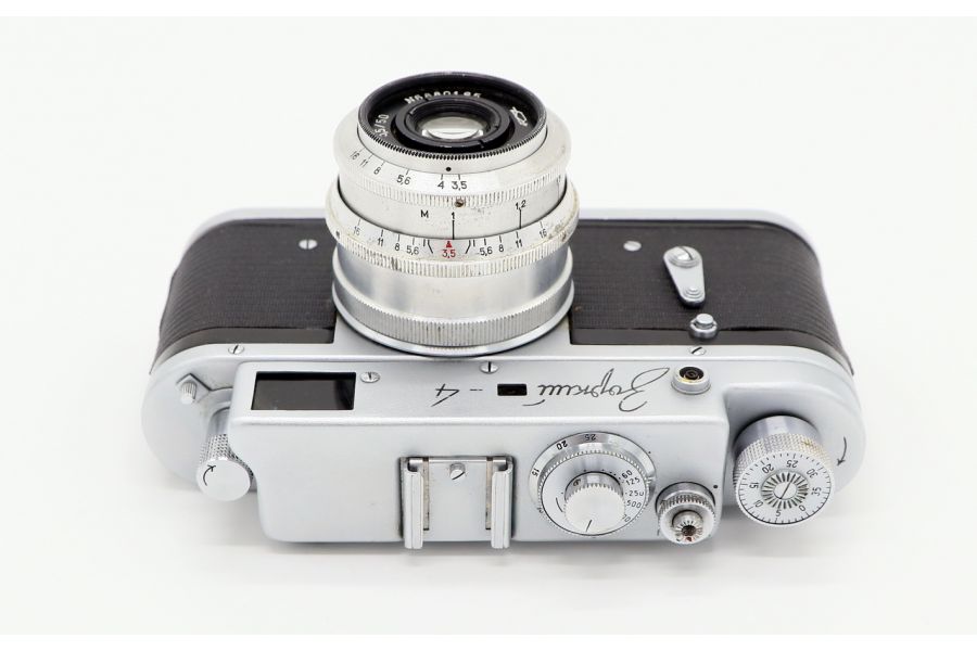 Советский фотоаппарат Зоркий 4 kit в упаковке