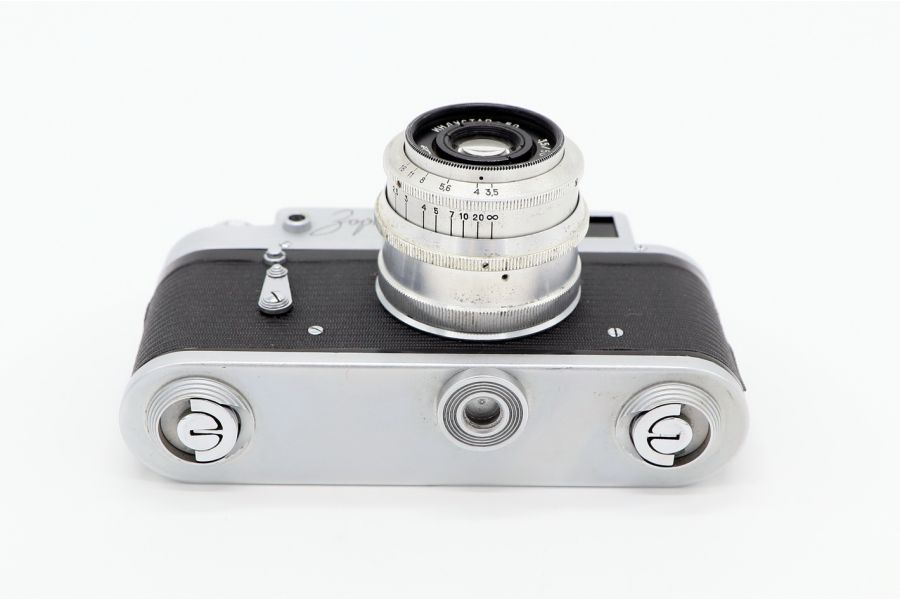 Советский фотоаппарат Зоркий 4 kit в упаковке