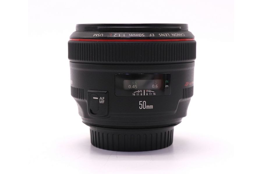 Canon EF 50mm f/1.2L USM в упаковке