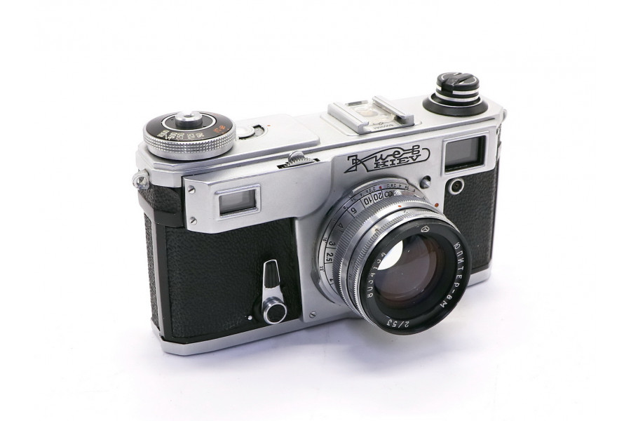 Фотокамера Киев 4АМ + Юпитер-8М (Арсенал, 1979г.)