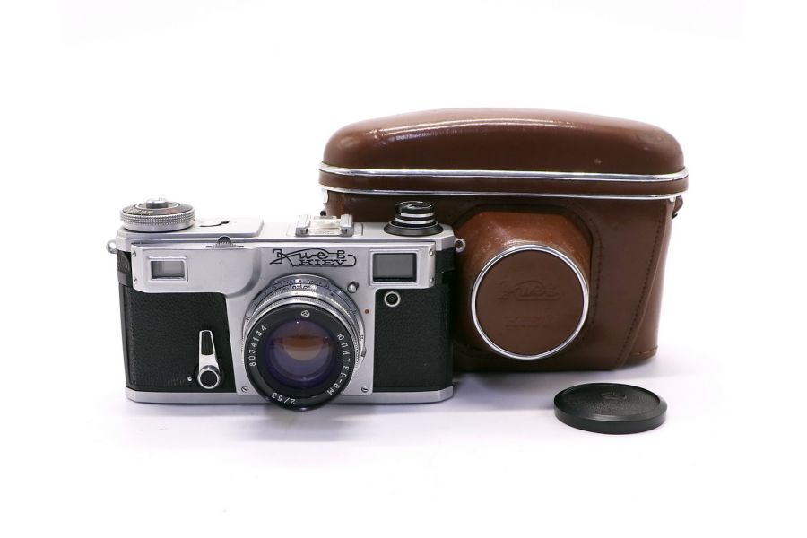 Фотокамера Киев 4АМ + Юпитер-8М (Арсенал, 1979г.)