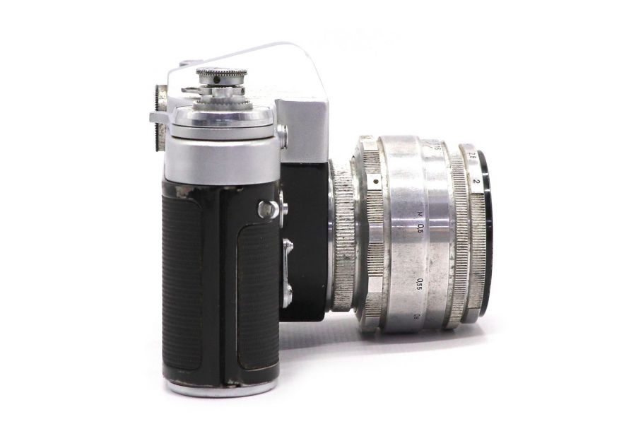 Зеркальный фотоаппарат Зенит 3М + Гелиос-44 silver