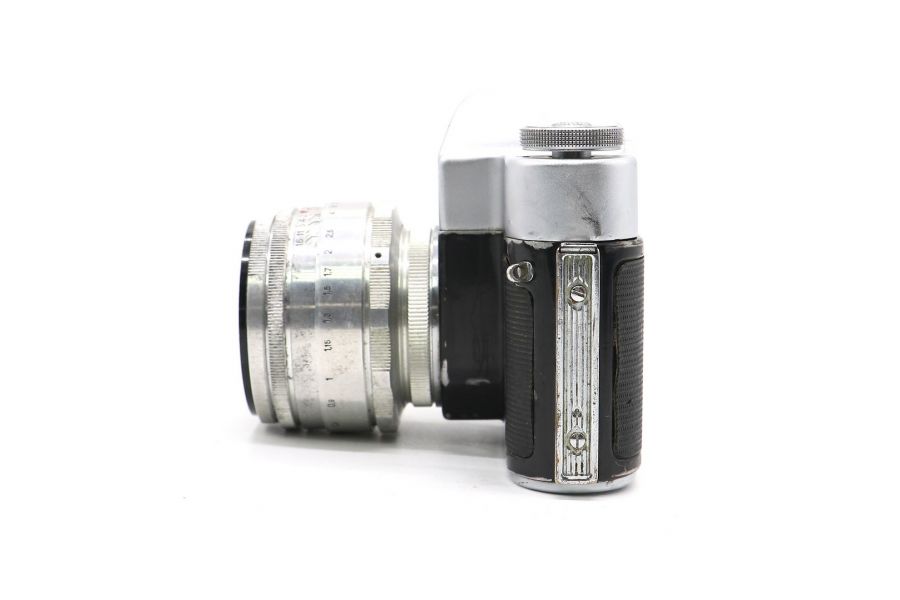 Зеркальный фотоаппарат Зенит 3М + Гелиос-44 silver