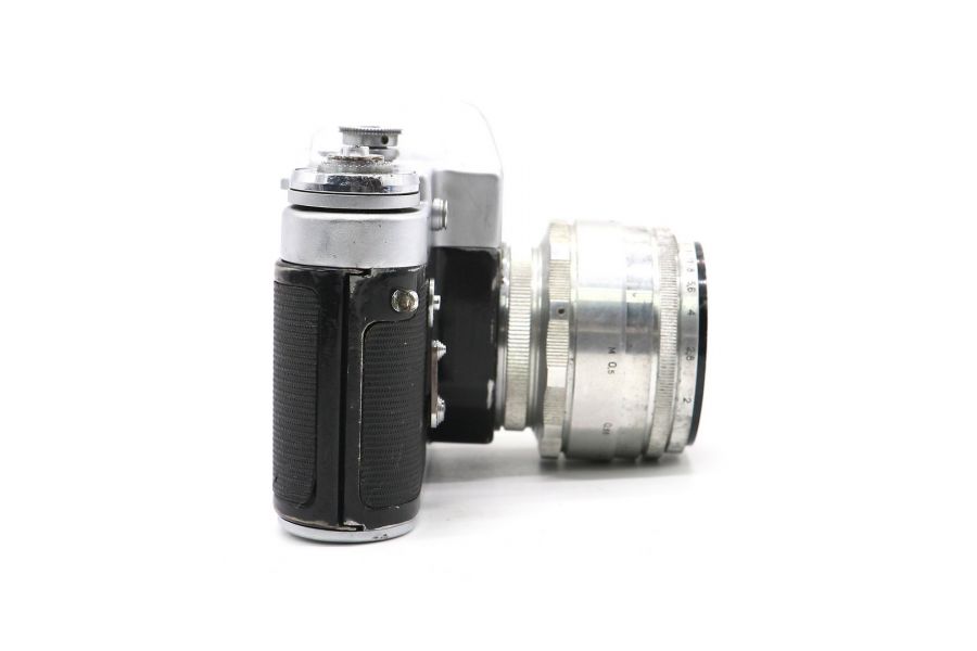 Зеркальный фотоаппарат Зенит 3М + Гелиос-44 silver