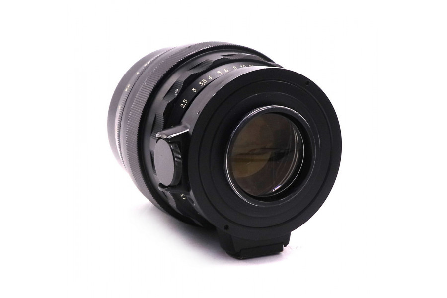 Объектив Гелиос-40-2 1,5/85 в тубусе (КМЗ, 1974)