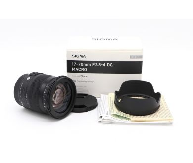 Sigma AF 17-70mm f/2.8-4 DC MACRO OS HSM Contemporary Canon