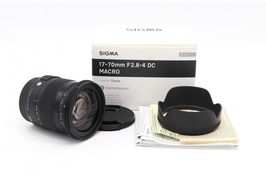 Sigma AF 17-70mm f/2.8-4 DC MACRO OS HSM Contemporary Canon