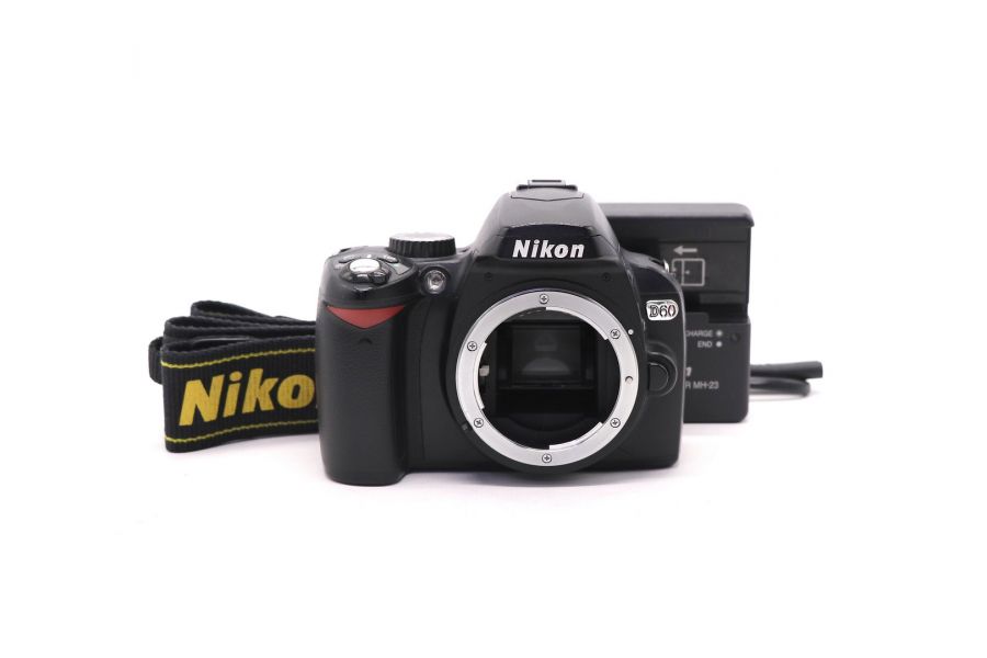 Nikon D60 body (пробег 24610 кадров)
