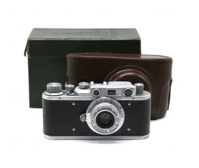 Камера Зоркий / Zorki + Индустар-22 в упаковке