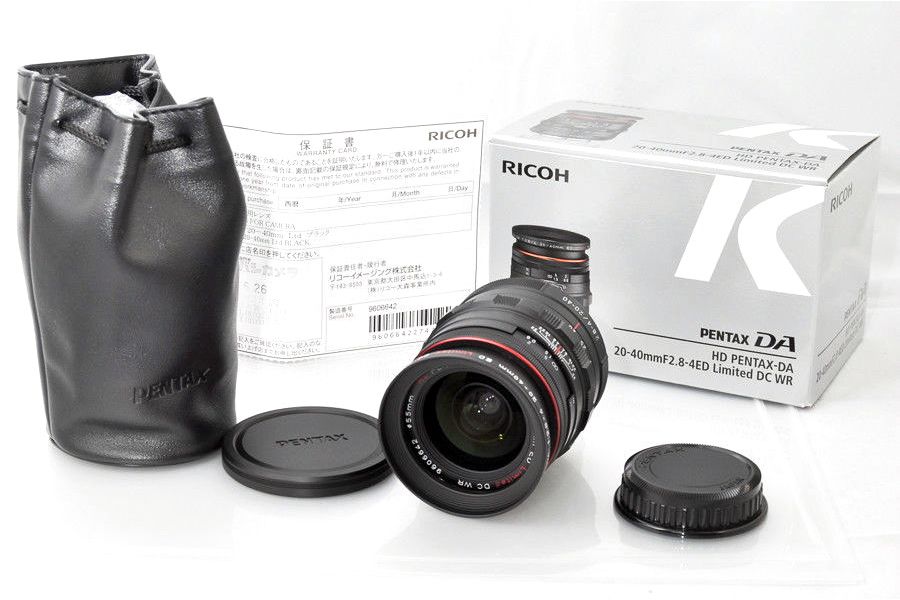 Объектив Pentax-DA 20-40mm f/2.8-4 Limited DC WR