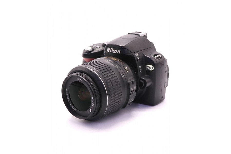 Фотокамера Nikon D60 kit (пробег 5845 кадров)