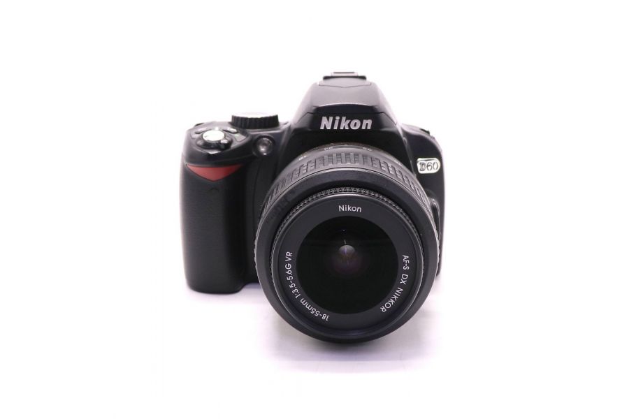 Фотокамера Nikon D60 kit (пробег 5845 кадров)