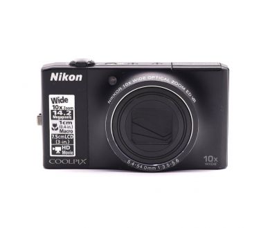 Компактная фотокамера Nikon coolpix S8000