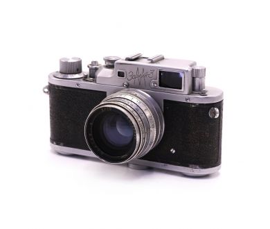 Редкий советский фотоаппарат Зоркий 3М + Юпитер-8