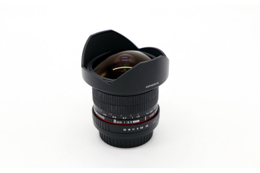 Samyang 8mm f/3.5 AS IF UMC Fish-eye CS II для Canon EF