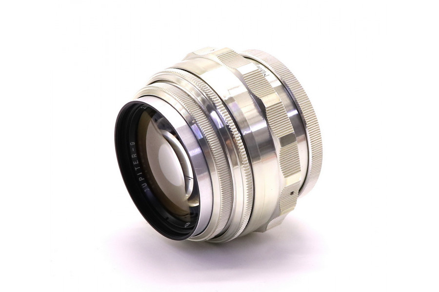 Объектив Юпитер-9 2/85 М39 в тубусе (СССР, 1966)