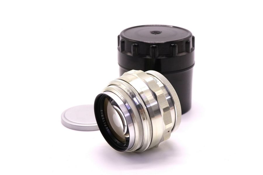 Объектив Юпитер-9 2/85 М39 в тубусе (СССР, 1966)