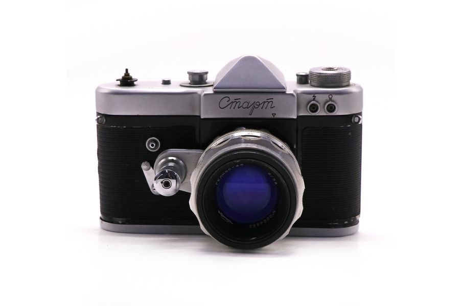 Фотаппарат Старт + Гелиос-44 (СССР, 1961г)