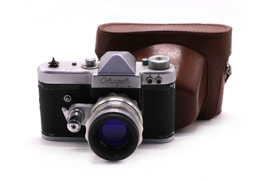 Фотаппарат Старт + Гелиос-44 (СССР, 1961г)