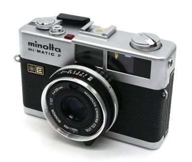 Фотоаппарат Minolta Hi-Matic F (Japan, 1975)