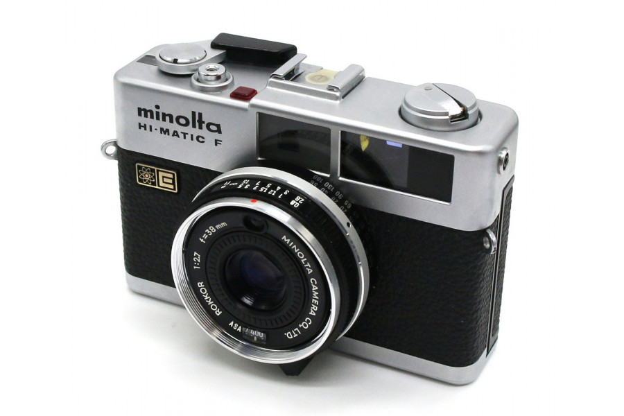 Фотоаппарат Minolta Hi-Matic F (Japan, 1975)
