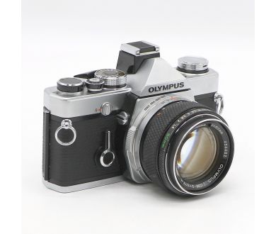 Зеркальная камера Olympus OM-1n kit (Japan, 1985)