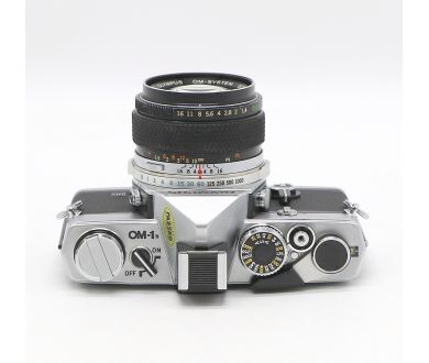 Зеркальная камера Olympus OM-1n kit (Japan, 1985)