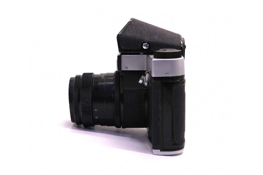 Советская фотокамера Киев 6С + объектив Вега-12Б