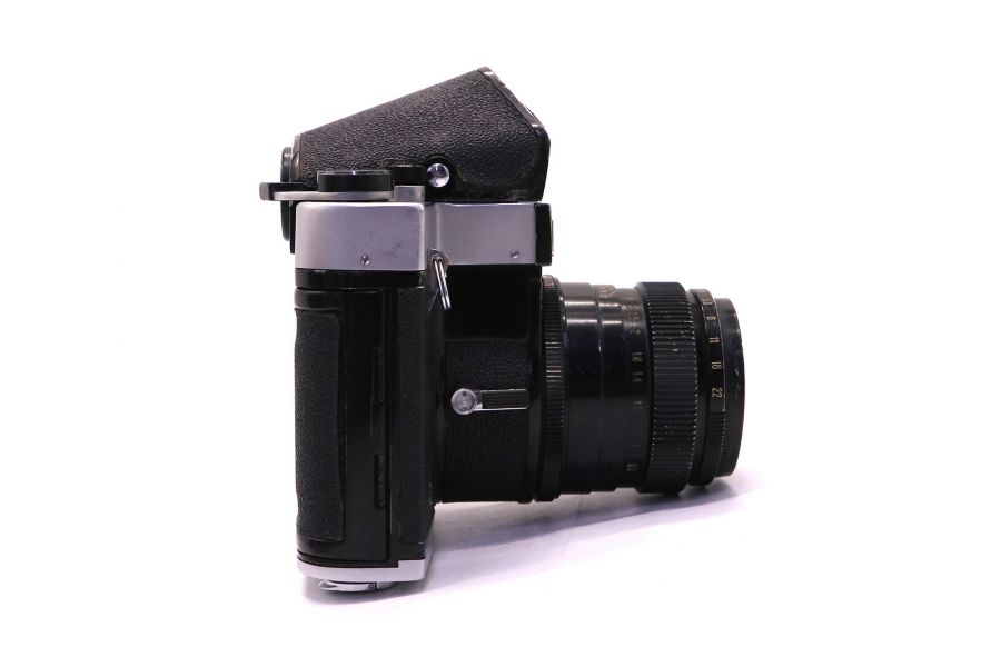 Советская фотокамера Киев 6С + объектив Вега-12Б