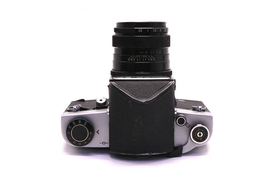 Советская фотокамера Киев 6С + объектив Вега-12Б