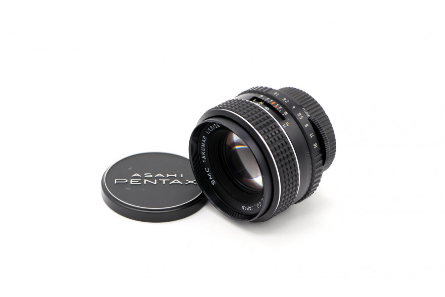 Объектив с просветлением Takumar 55mm f/1.8 SMC