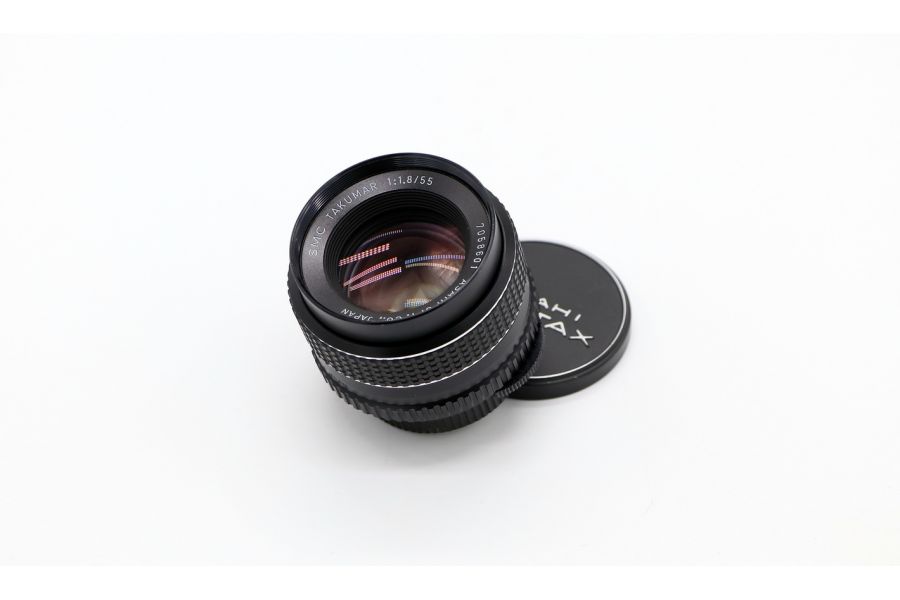 Объектив с просветлением Takumar 55mm f/1.8 SMC