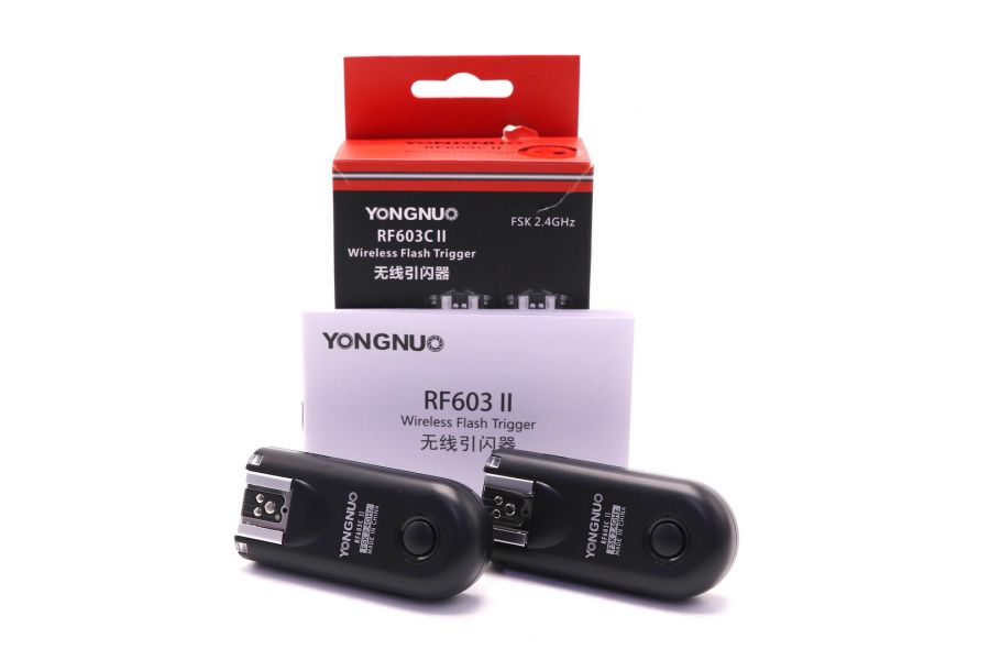 Радиосинхронизатор Yongnuo RF-603C II в упаковке