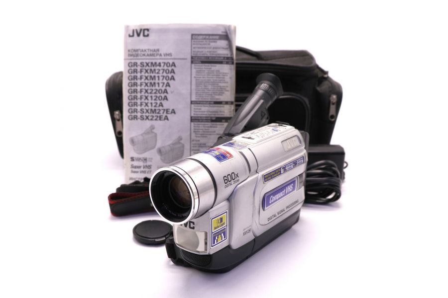 Компактная VHS-видеокамера JVC GR-FX220A