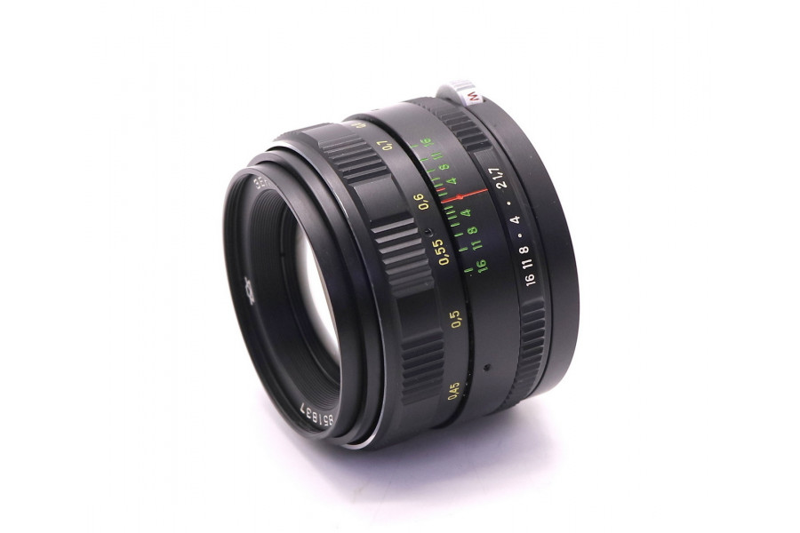 Советский мануальный объектив Зенитар-М 1.7/50