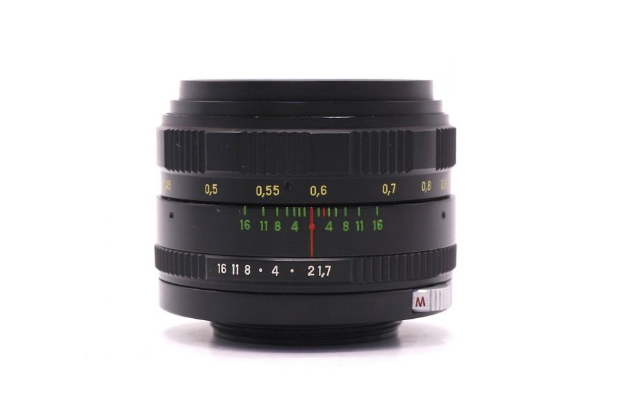 Советский мануальный объектив Зенитар-М 1.7/50