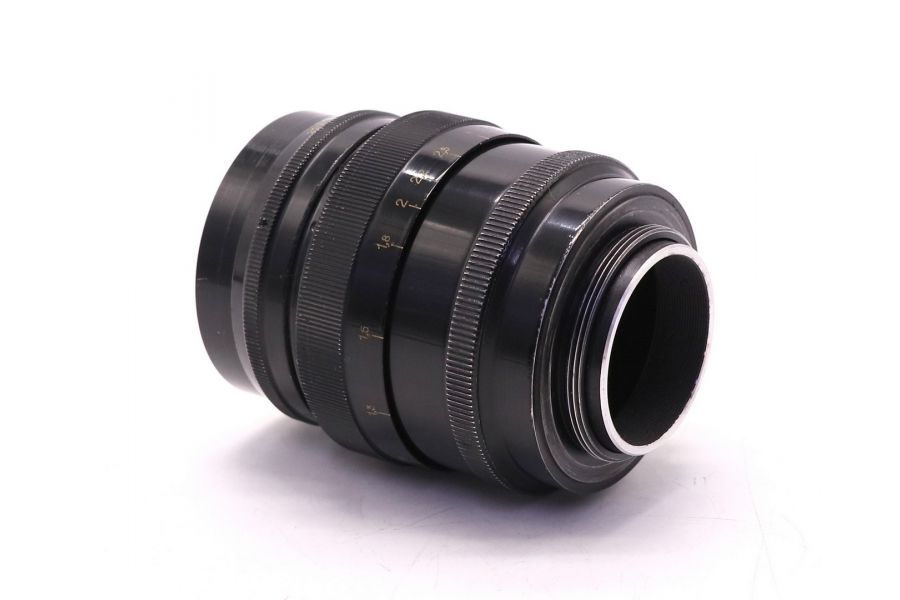 Объектив Юпитер-9 2/85 М39 черный дальномер (СССР)