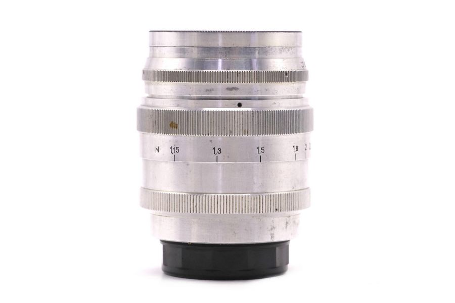 Объектив Юпитер-9 П 2/85 М39 silver дальномер КМЗ