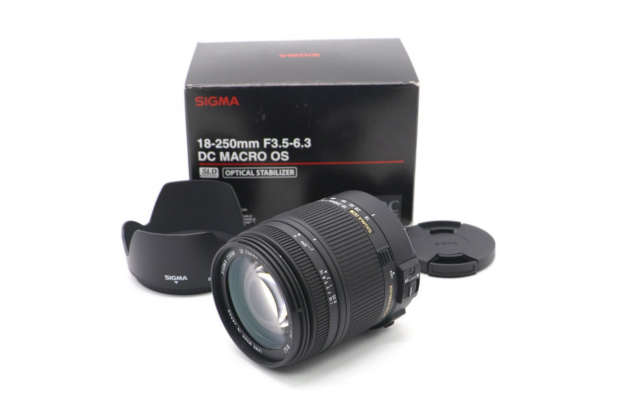 Sigma AF 18-250mm f/3.5-6.3 DC OS HSM Macro for Nikon в упаковке