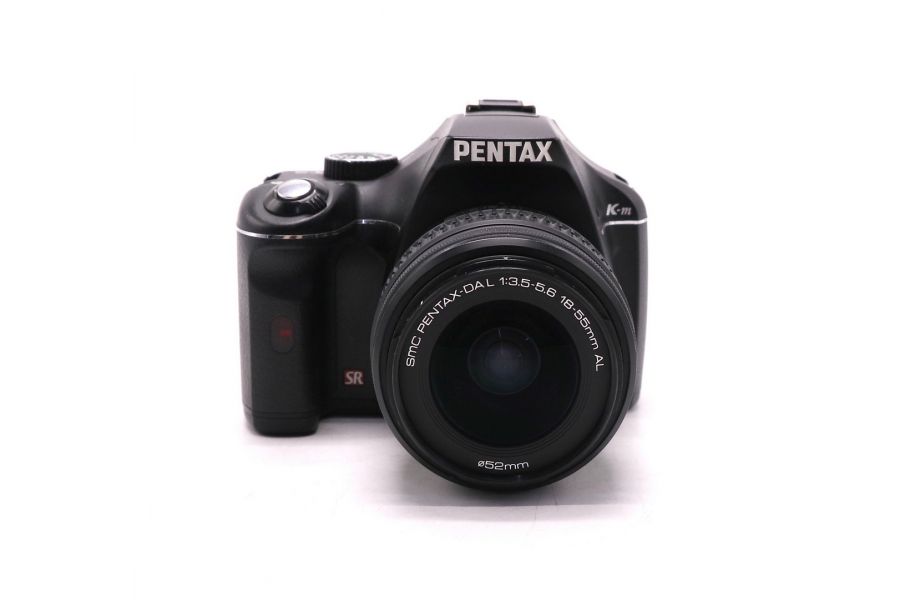 Фотоаппарат Pentax K-m kit (пробег 8440 кадров)