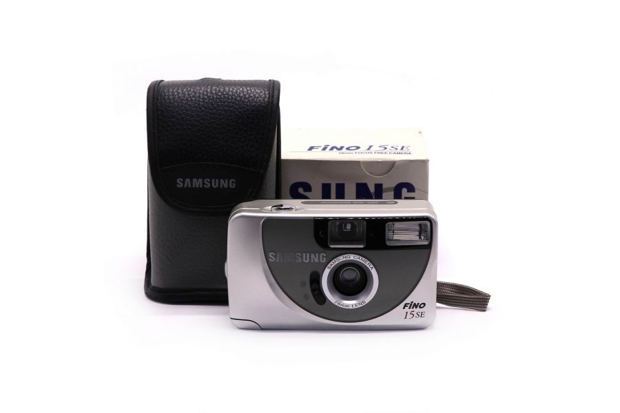 Плёночный фотоаппарат Samsung Fino 15SE в упаковке