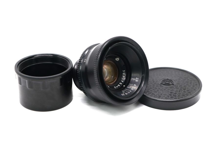 Объектив Юпитер-12 / Jupiter-12 2,8/35 М39 черный