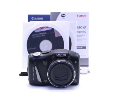 Камера Canon PowerShot SX150 IS в упаковке