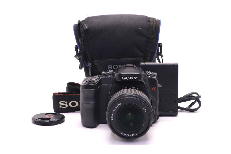 Фотоаппарат цифровой Sony Alpha DSLR-A100 kit