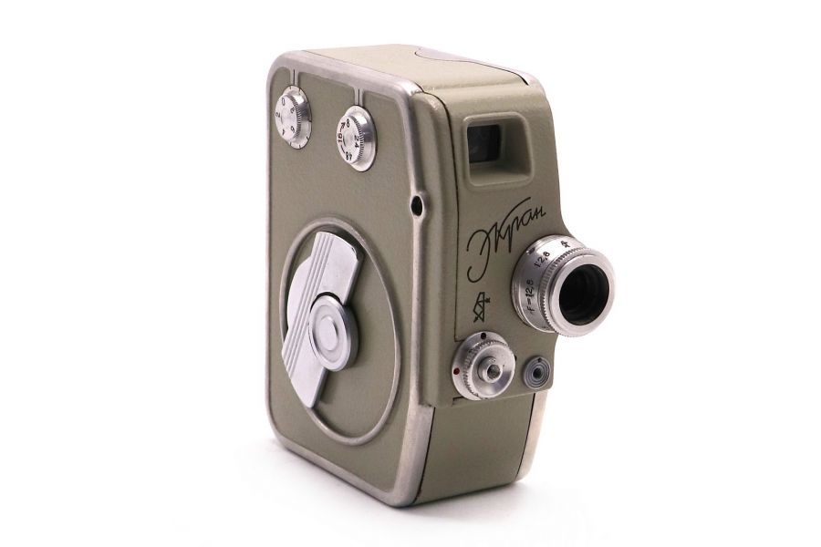 Любительская 8-мм Кинокамера Экран зеленый