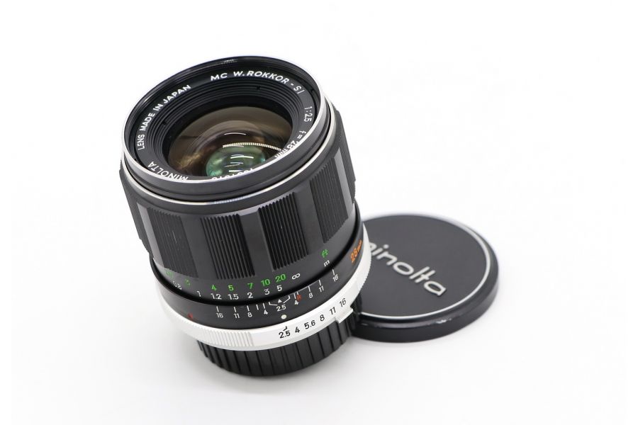Объектив Minolta MC W.Rokkor-SI 28mm f/2.5